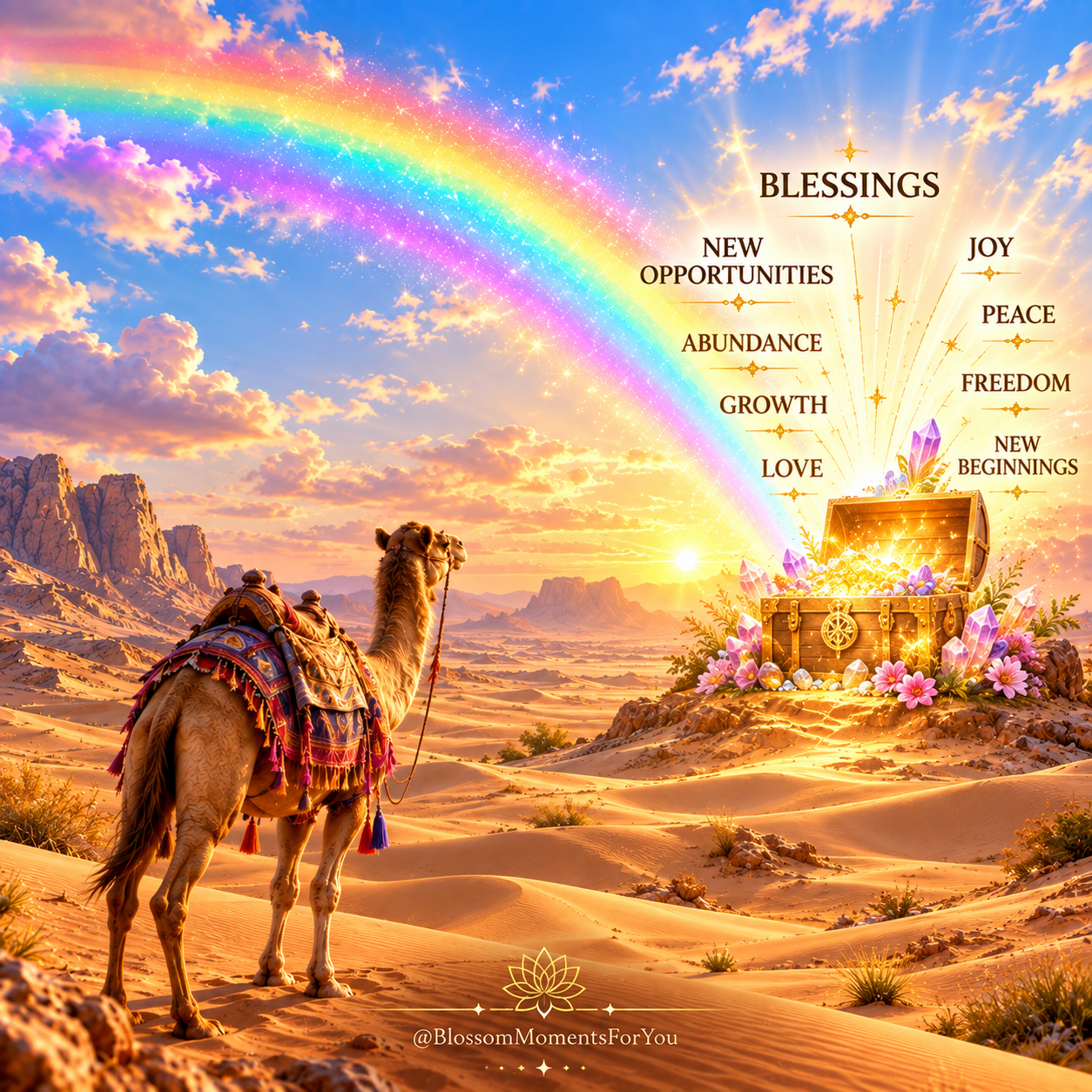 Een regenboog, een kameel en een nieuw seizoen 🌈🐪