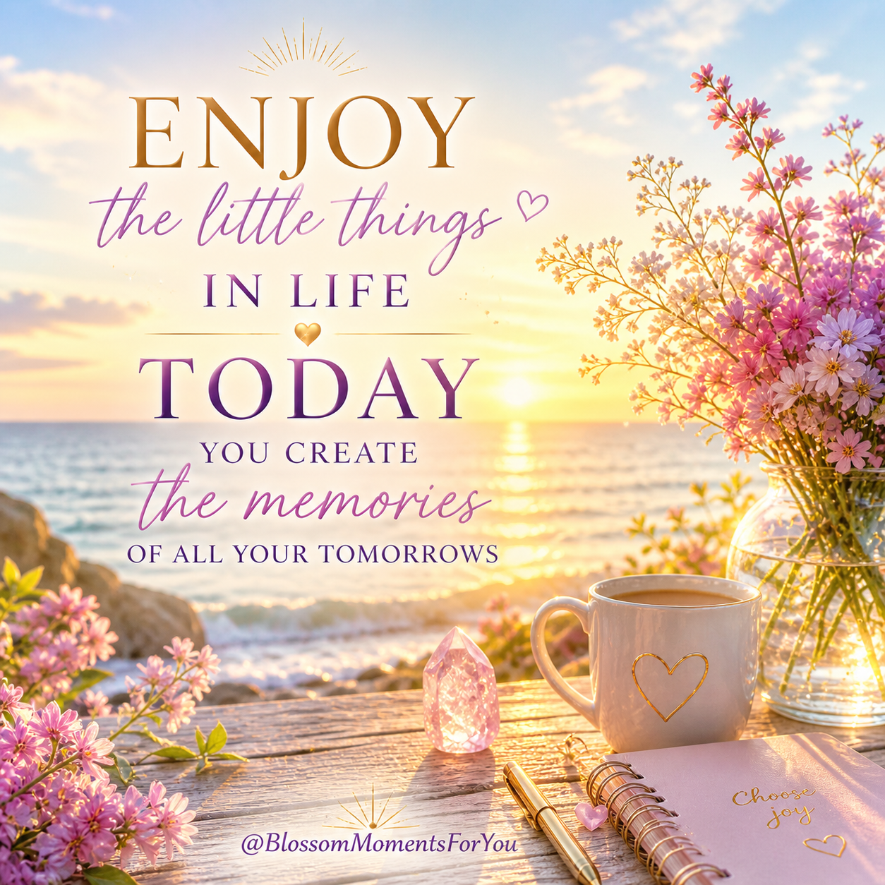 Enjoy the little things