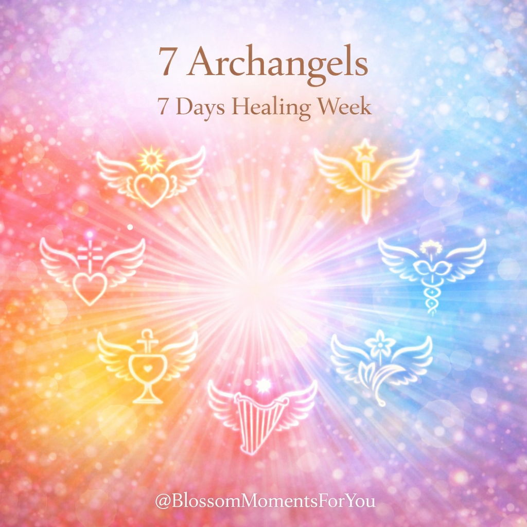 7 Archangels Healing week Sabine Kuvener Blossom