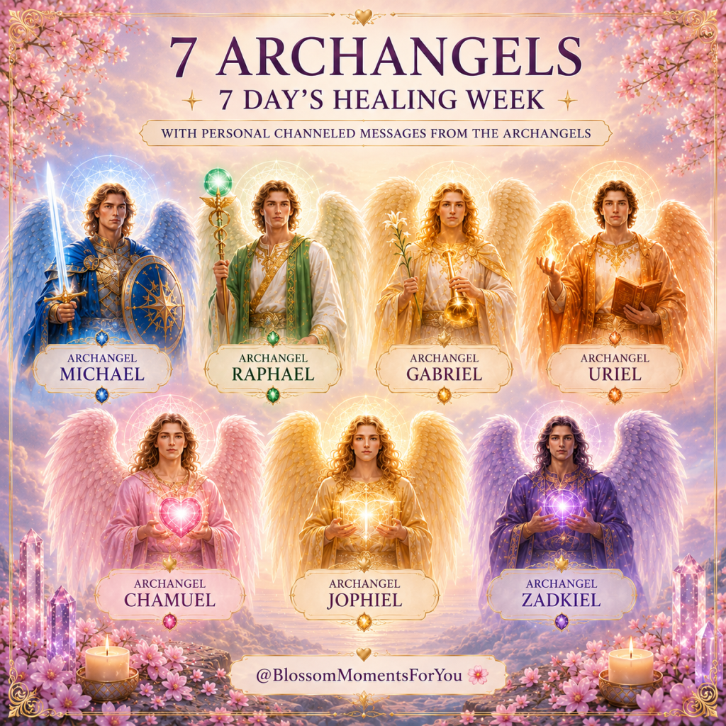 7 Archangels Healing week Sabine Kuvener Blossom