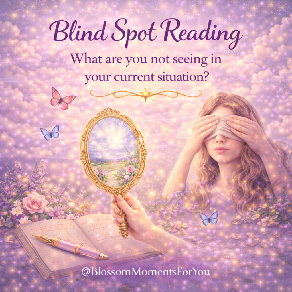 Blind spot Tarot reading by sabine kuvener blossom