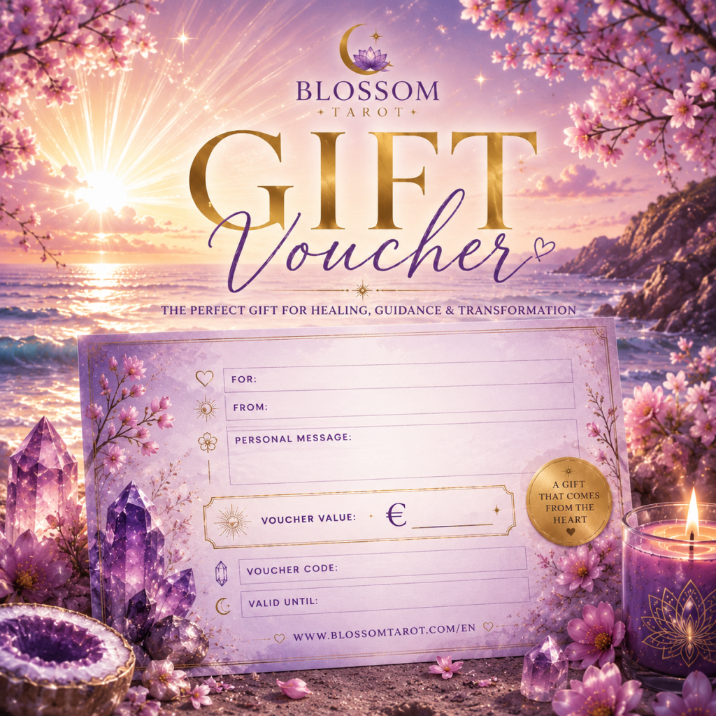 Blossom Gift Voucher a special gift of selflove healing transformation and empowerment