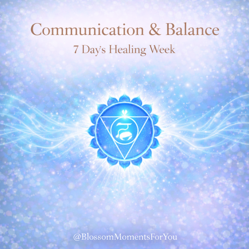 Communication and balance 7 days healing week