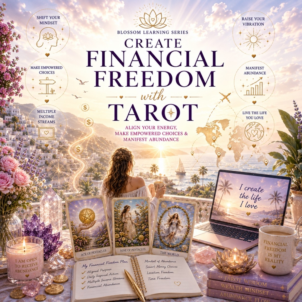 Digital nomads, influencers and content creators and tarot