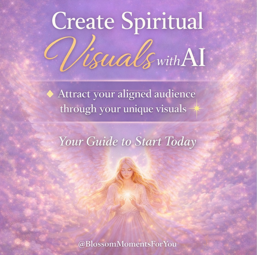 Create Spiritual Visuals with AI and make income by Blossom