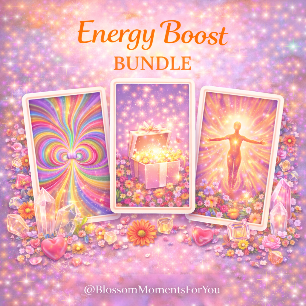 Energy Boost bundle by sabine kuvener blossom moments for you