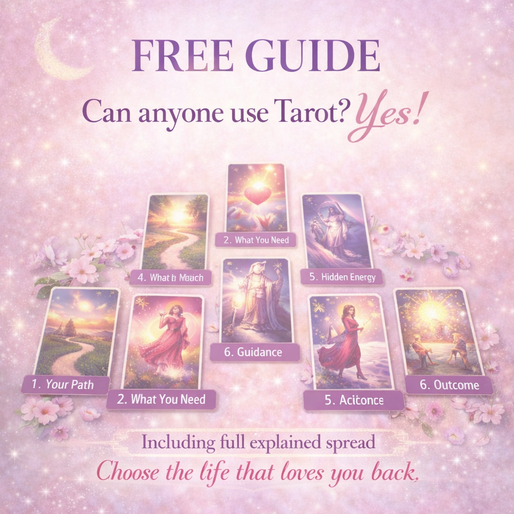 Can anyone use Tarot? Yes! Free guide