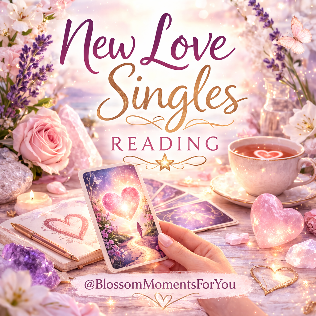 New love singles tarot reading Sabine Kuvener Blossom
