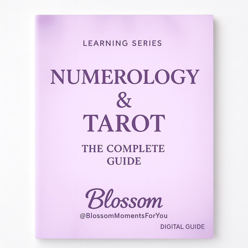 Numerology & Tarot Blossom Moments For You