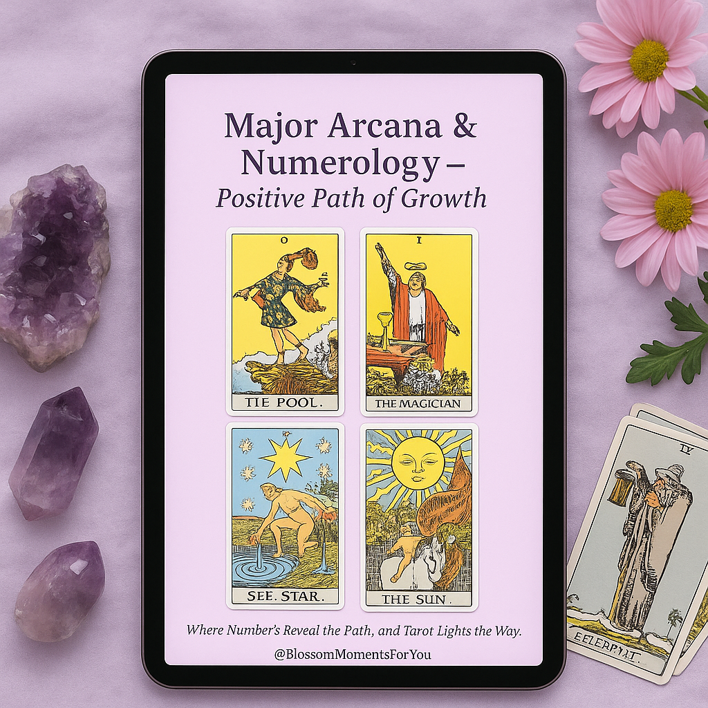 Numerology & Tarot Blossom Moments For You