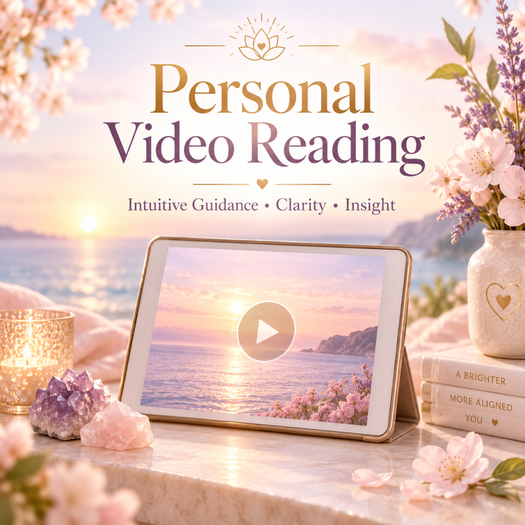 Personal intuitive video reading for spiritual guidance and clarity
