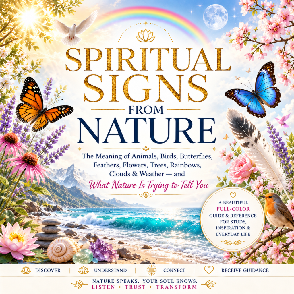 SPIRITUAL SIGNS FROM NATURE Blossom moments for you