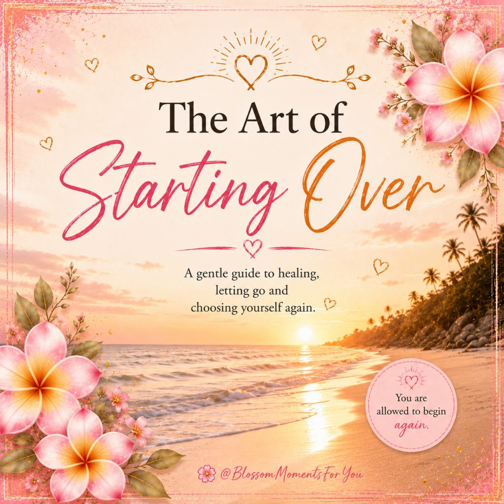 The Art of Starting Over Gentle Guidance for Difficult Times