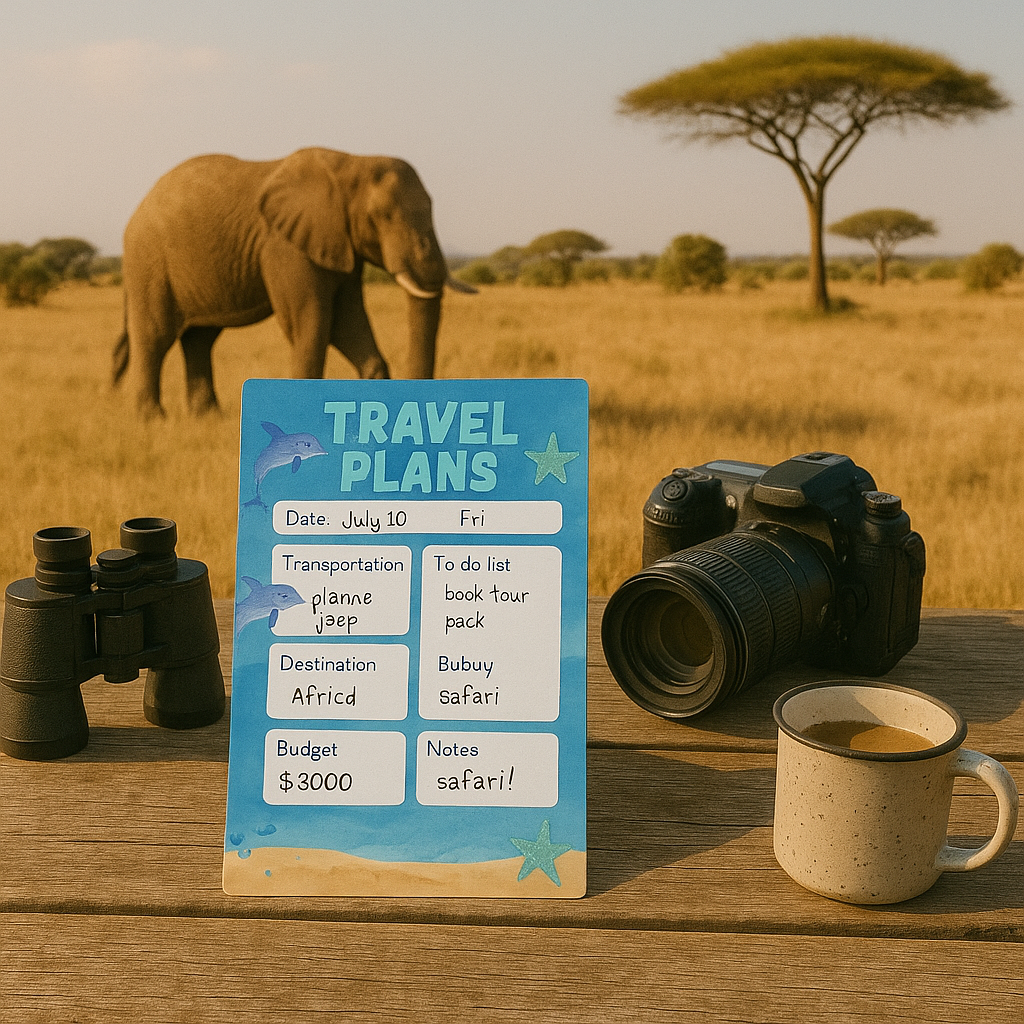Travel Plans