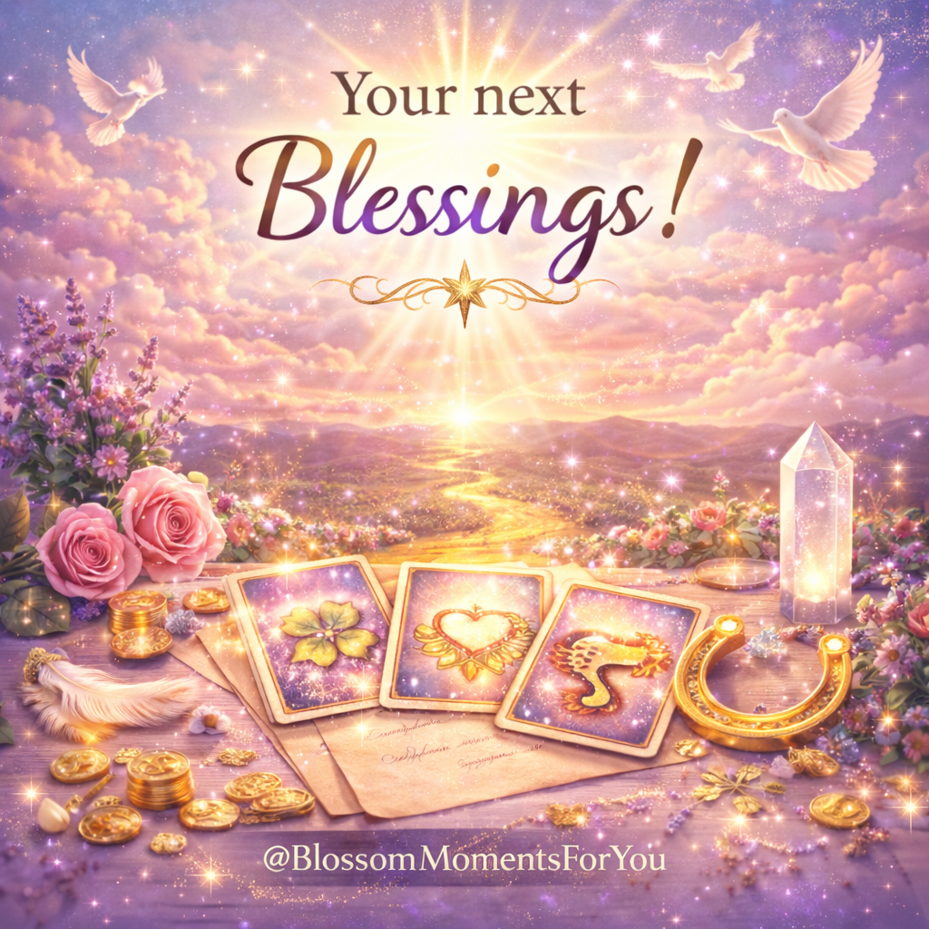 Your Next Blessings card reading Sabine Kuvener