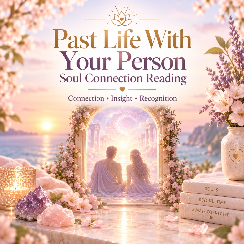 Past life connection video reading with your person