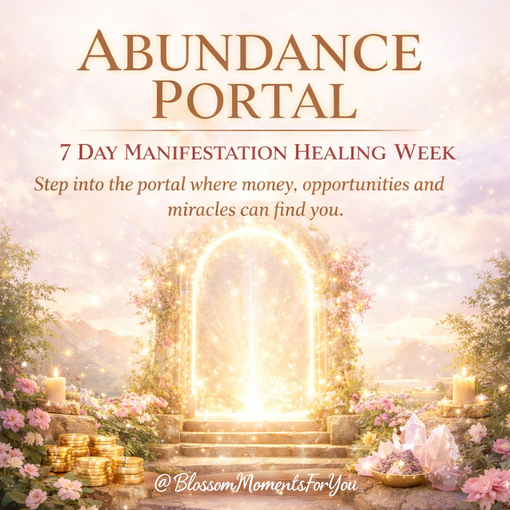 Abundance And Manifestation 7 days healing week by Blossom