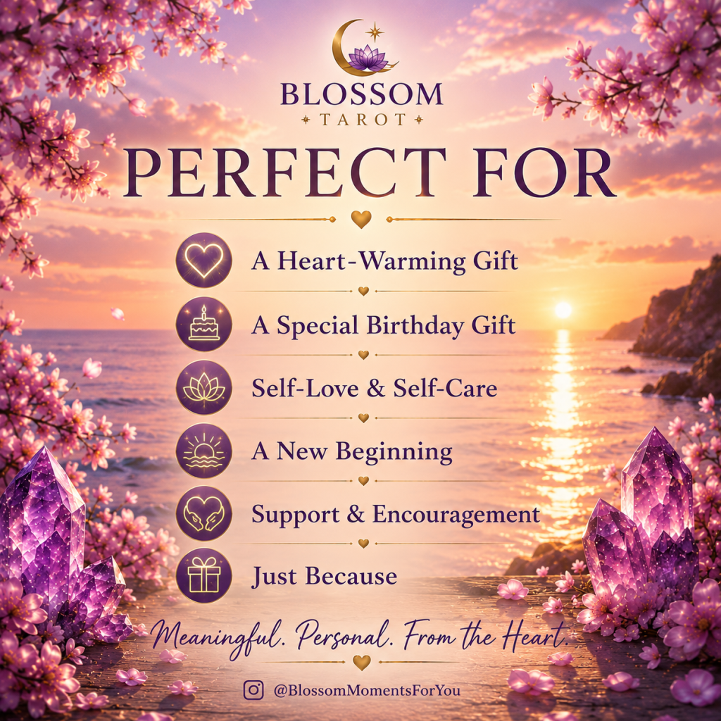 Blossom Gift Voucher a special gift of selflove healing transformation and empowerment