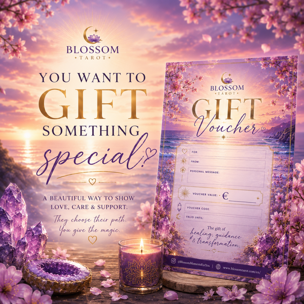 Blossom Gift Voucher a special gift of selflove healing transformation and empowerment