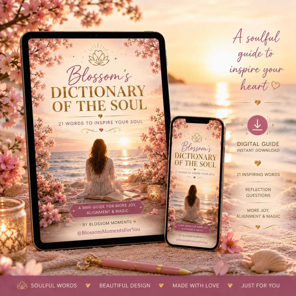 Blossom's Dictionary of the Soul 21 Soulful Words to Inspire Your Heart