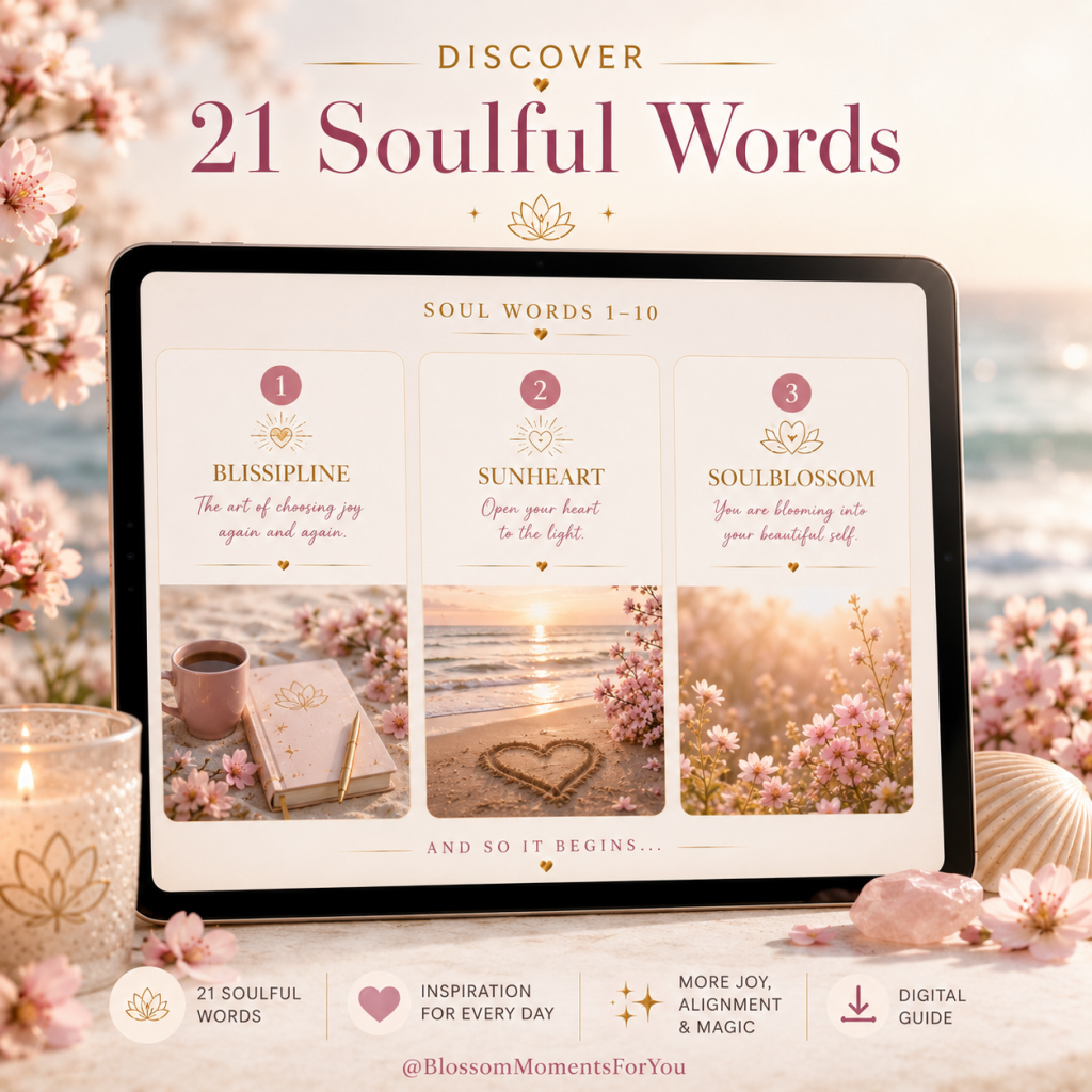 Blossom's Dictionary of the Soul 21 Soulful Words to Inspire Your Heart