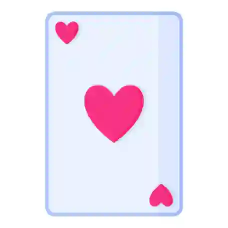Card deck ace of hearts