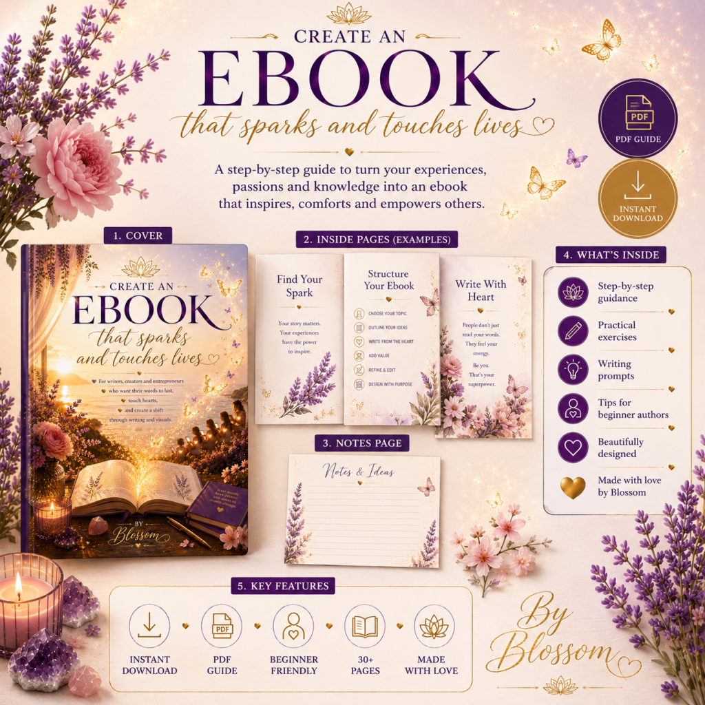 Create an ebook that inspires and touches lives