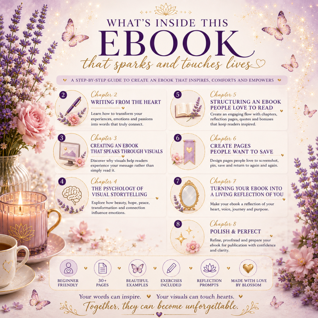 Create an ebook that inspires and touches lives