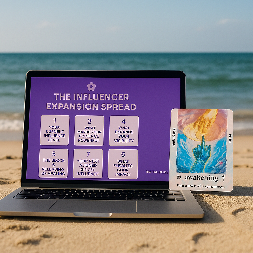 Digital nomads, influencers and content creators and tarot