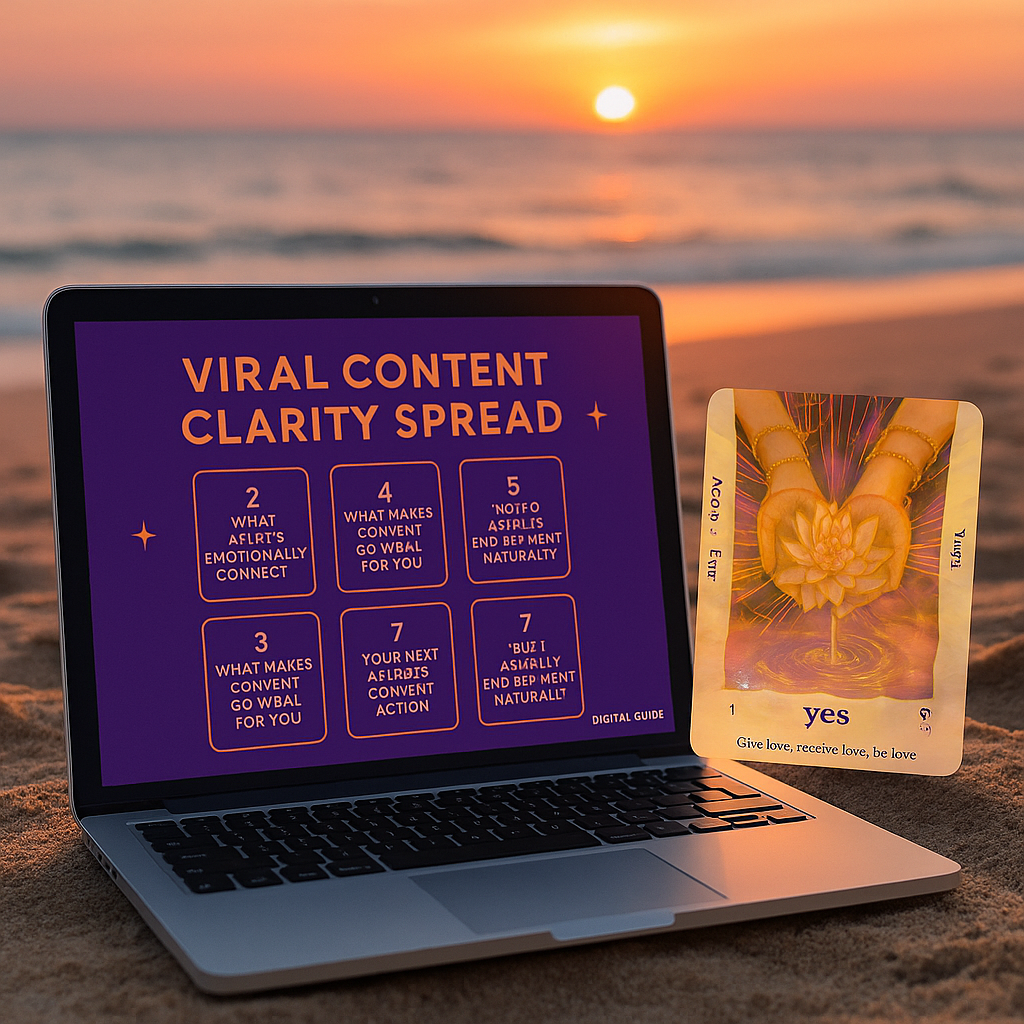 Digital nomads, influencers and content creators and tarot