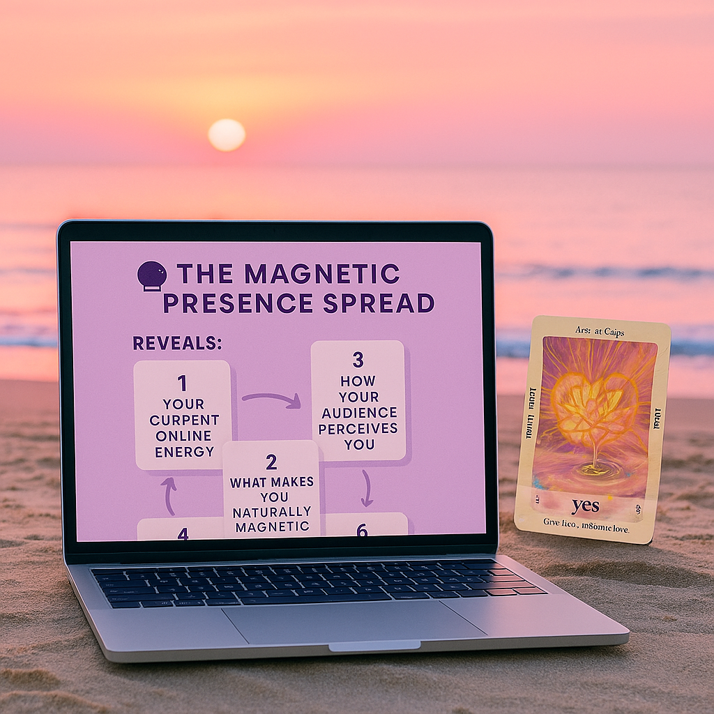Digital nomads, influencers and content creators and tarot