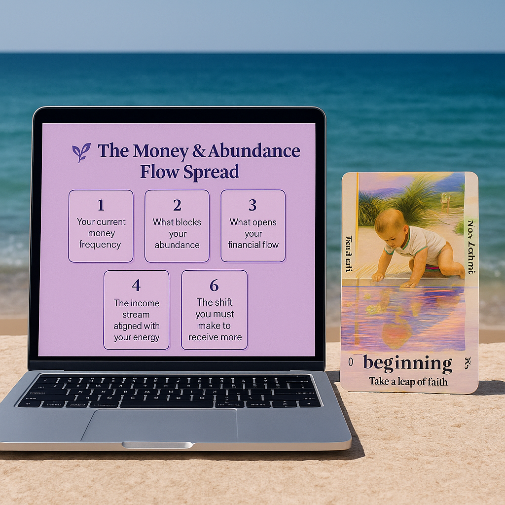 Digital nomads, influencers and content creators and tarot