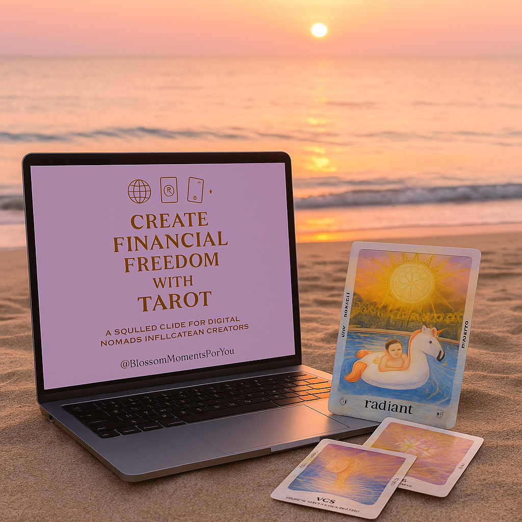 Digital nomads, influencers and content creators and tarot