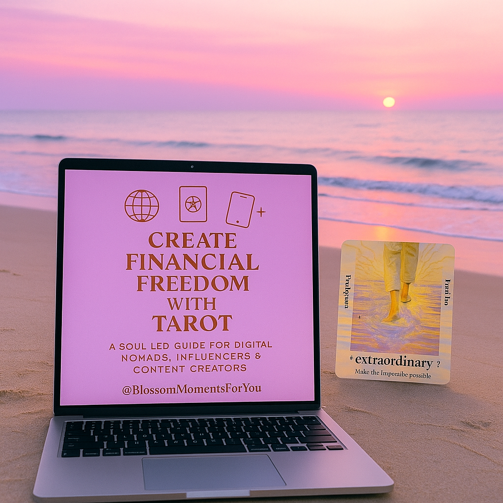 Digital nomads, influencers and content creators and tarot