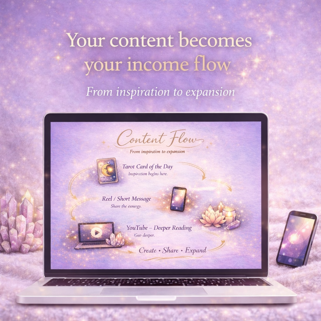 Create Spiritual Visuals with AI and make income by Blossom