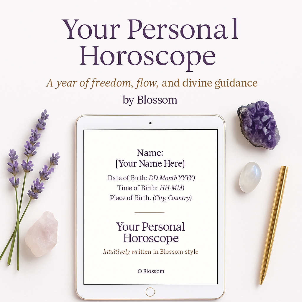 Energy Roadmap your personal guidence based on horoscope
