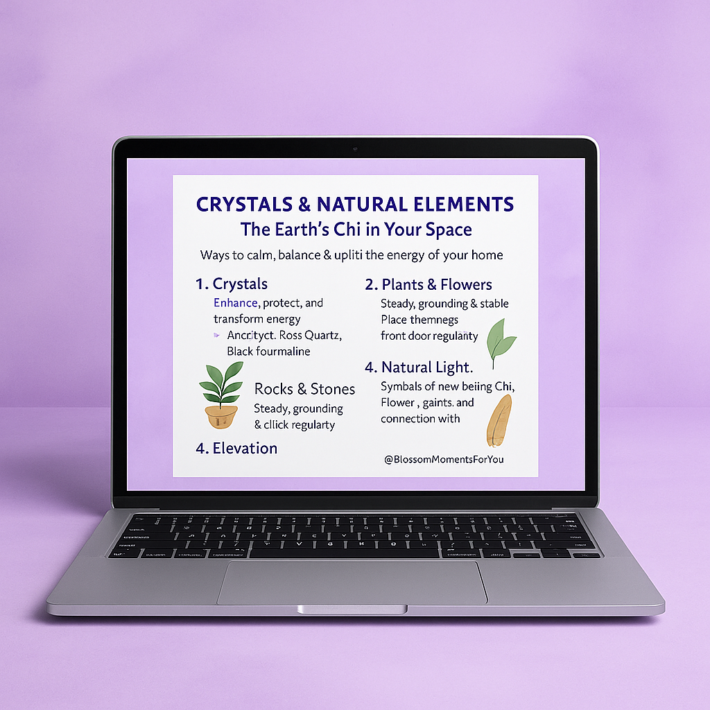 Feng Shui & Manifestation with Tarot Blossom