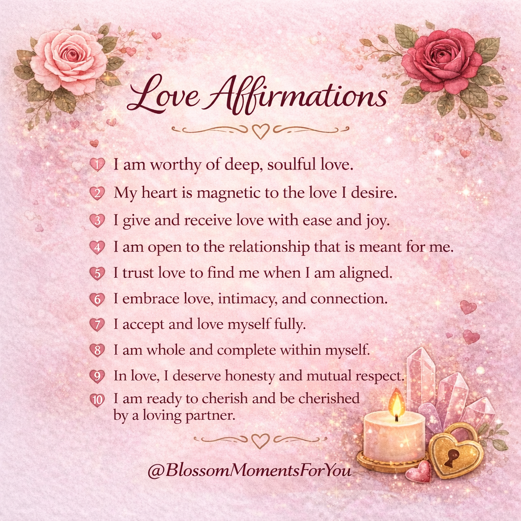 Love and relationship tarot by blossom moments for you