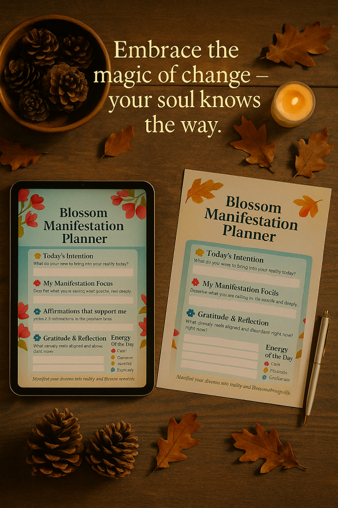 Blossom Manifestation Journal