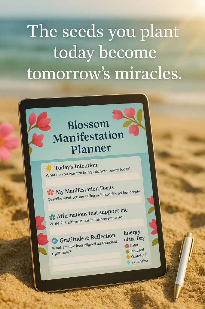 Blossom Manifestation Journal