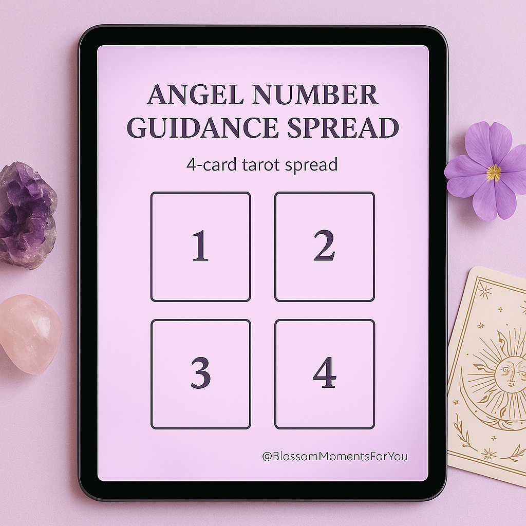Numerology & Tarot Blossom Moments For You