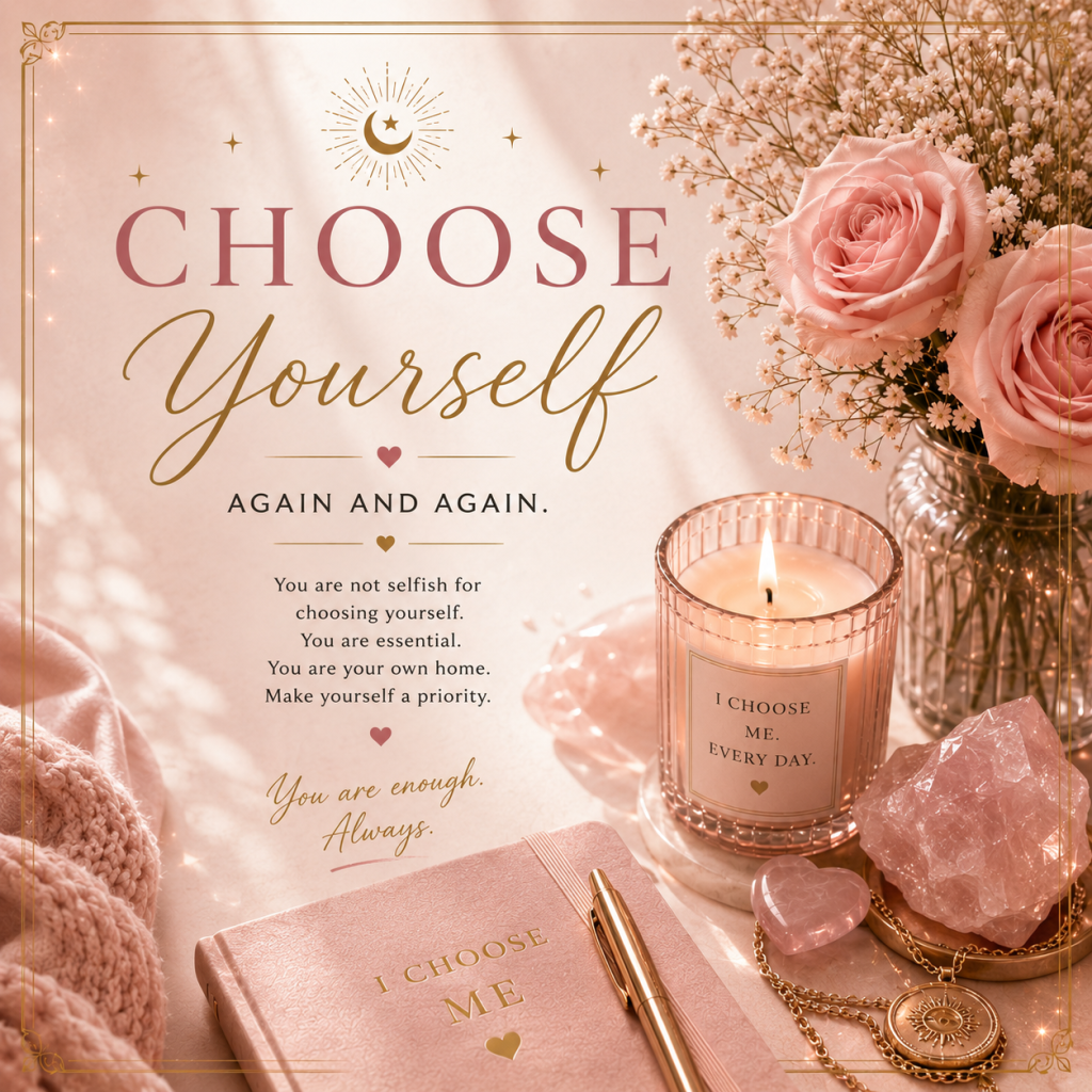 Sign your Self-love contract by Blossom Moments For You