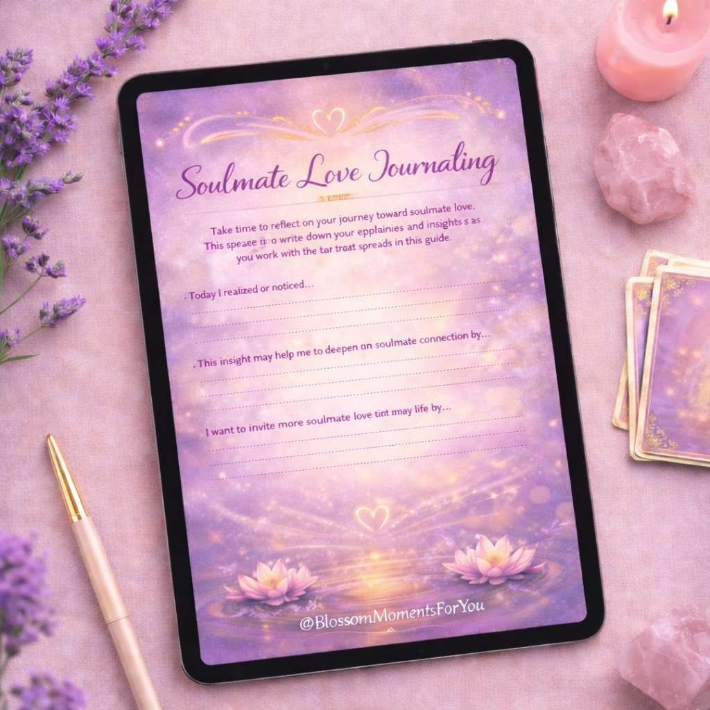 Soulmate Love Tarot by Blossom Moments For You