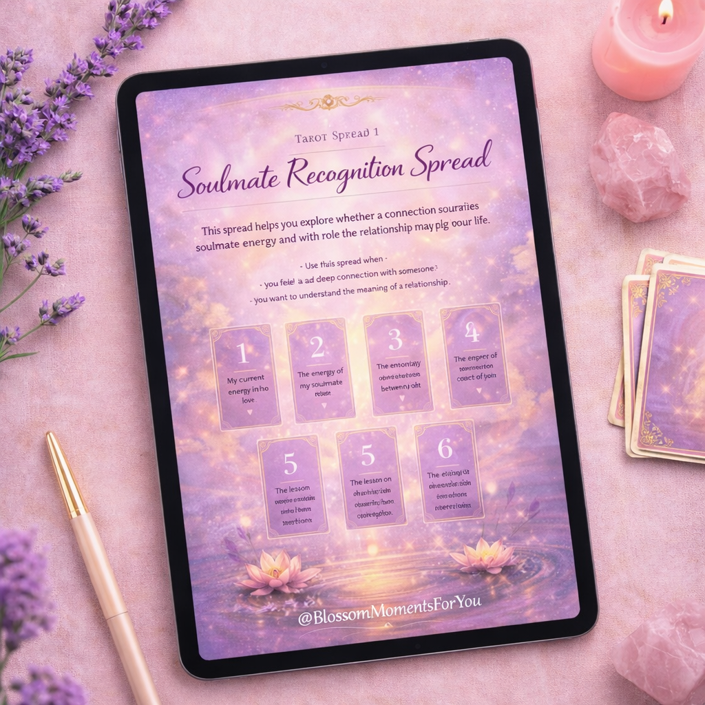 Soulmate Love Tarot by Blossom Moments For You