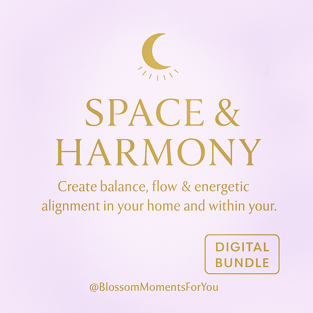 Space and harmony bundle set with tarot by Blossom