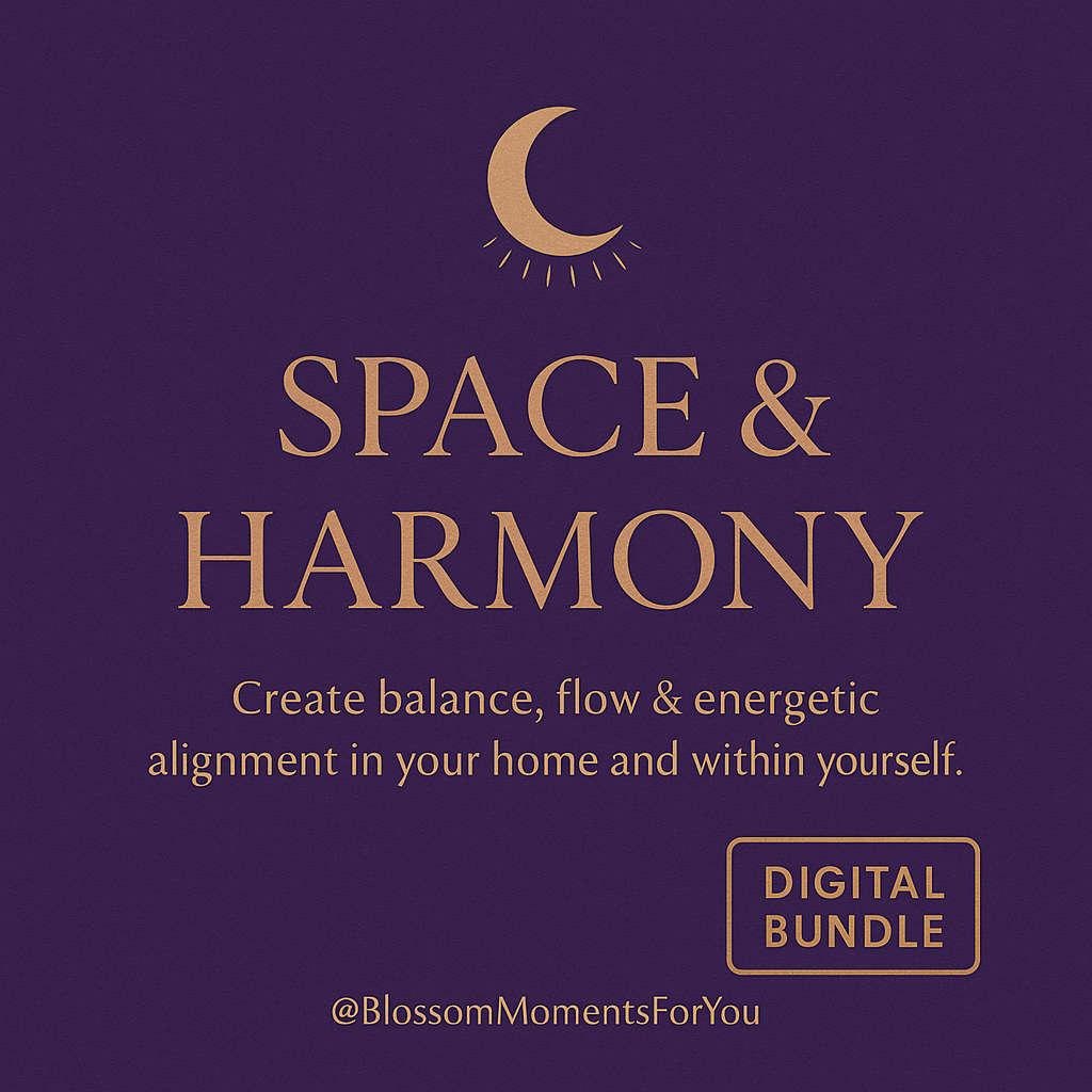 Space and harmony bundle set with tarot by Blossom