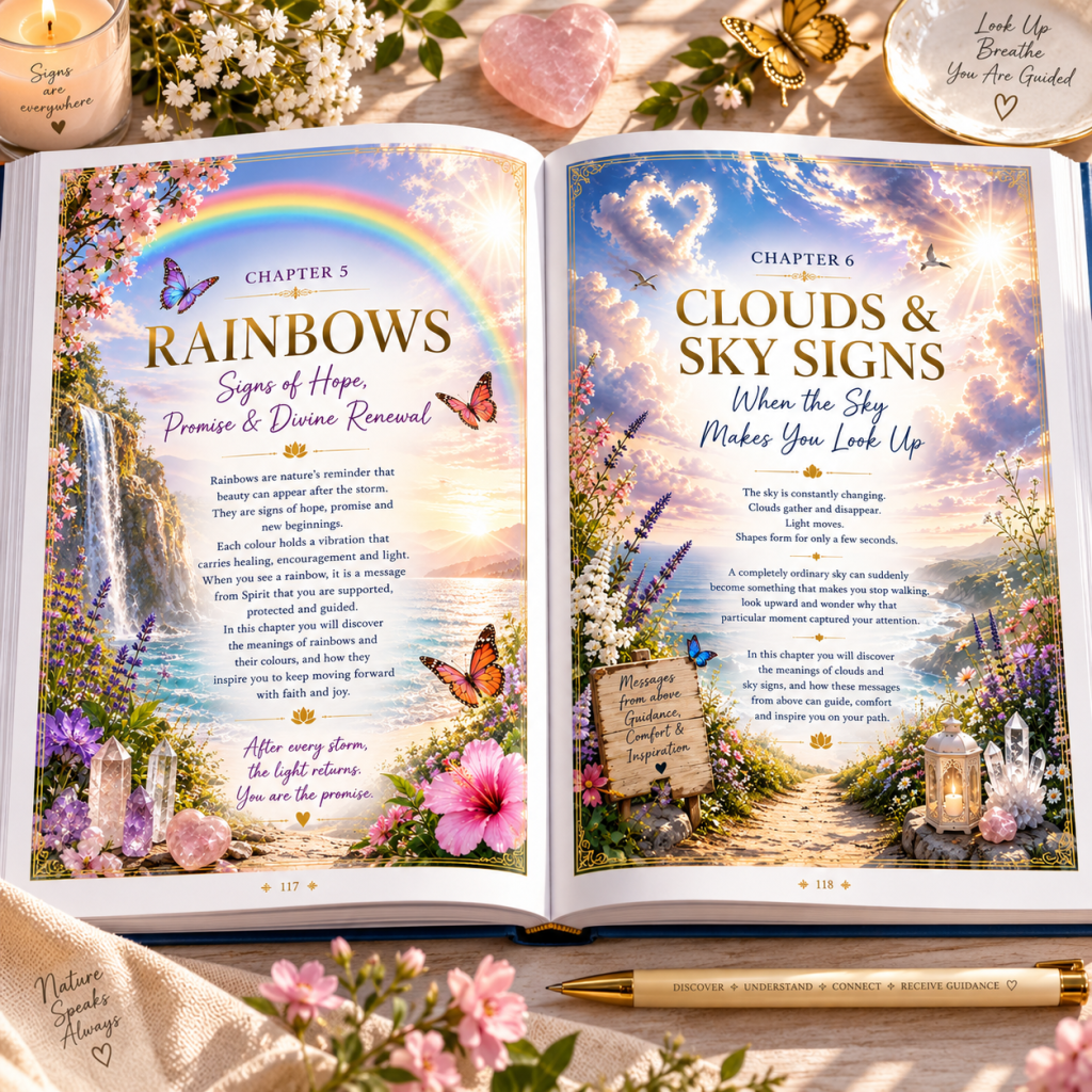 SPIRITUAL SIGNS FROM NATURE Blossom moments for you