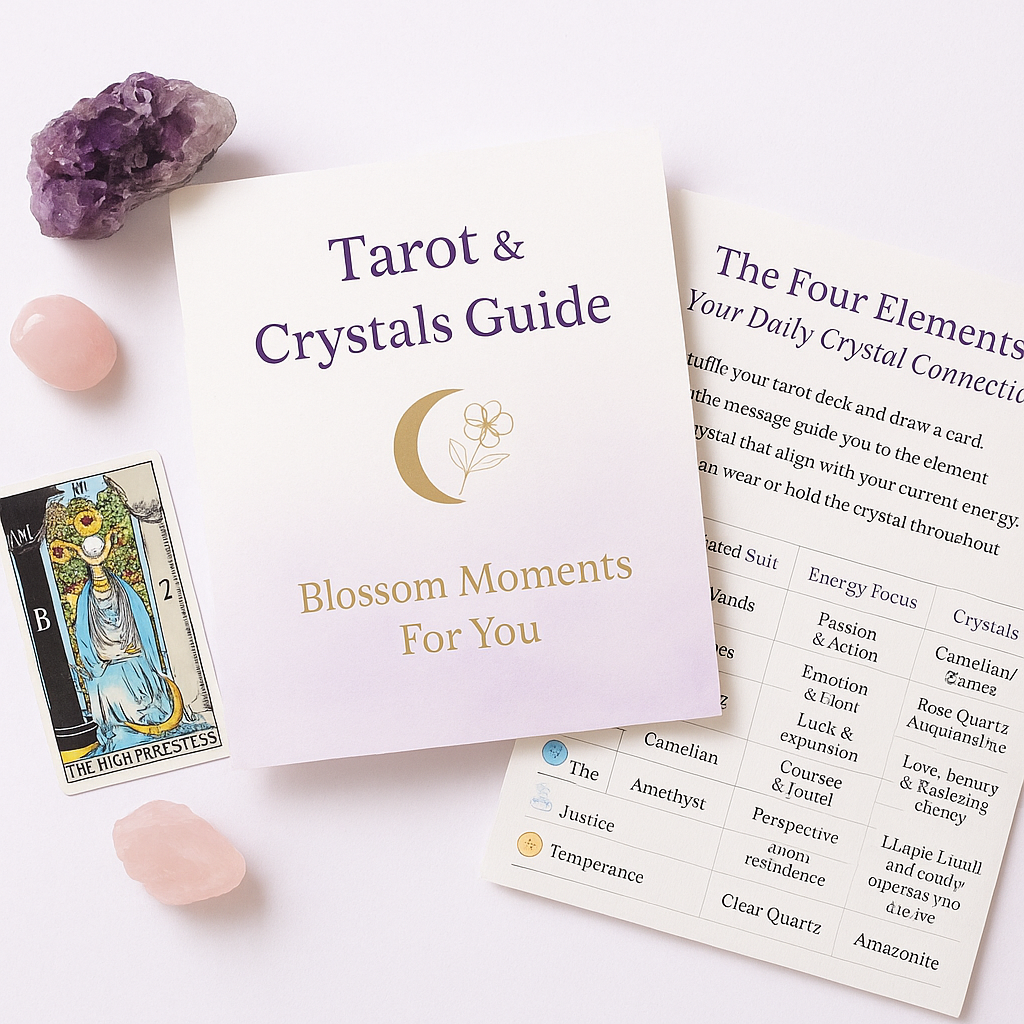 Tarot & Crystals Guide Blossom