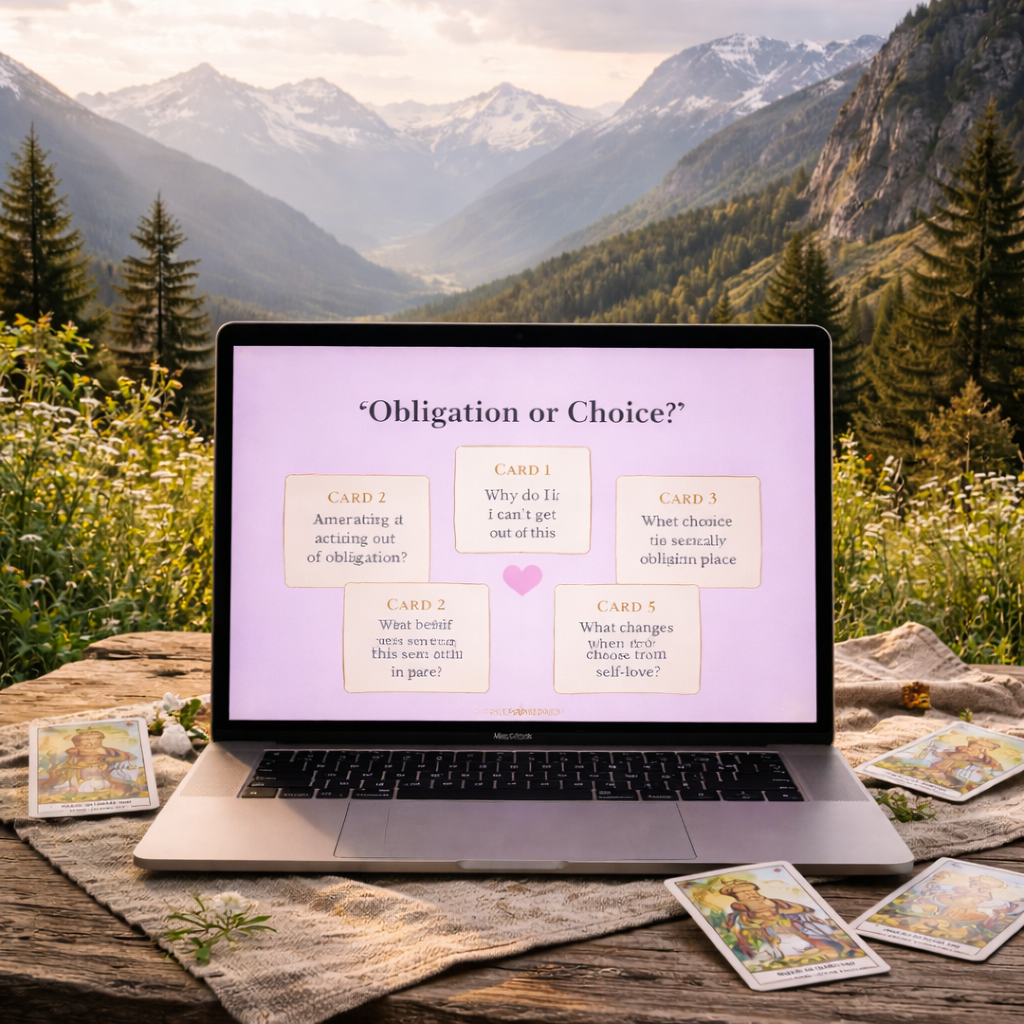 Tarot and Selflove choosing the life that loves you back