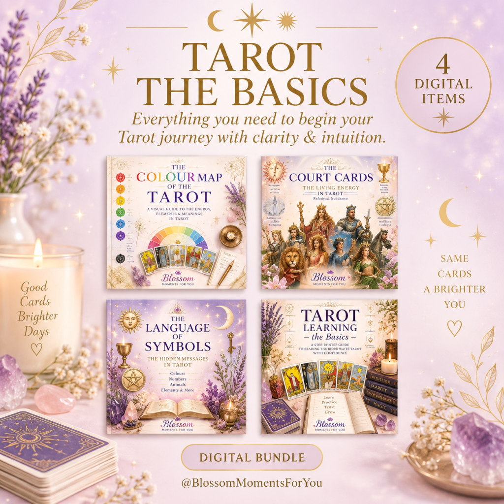 Tarot learn the basics rider waite tarot full course by blossom moments for you